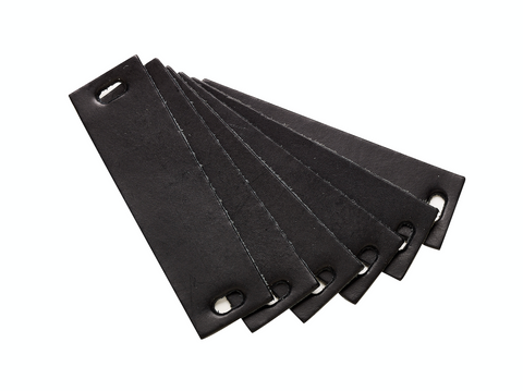 Leander® Classic™ Кожени дръжки за скрин - цвят Black