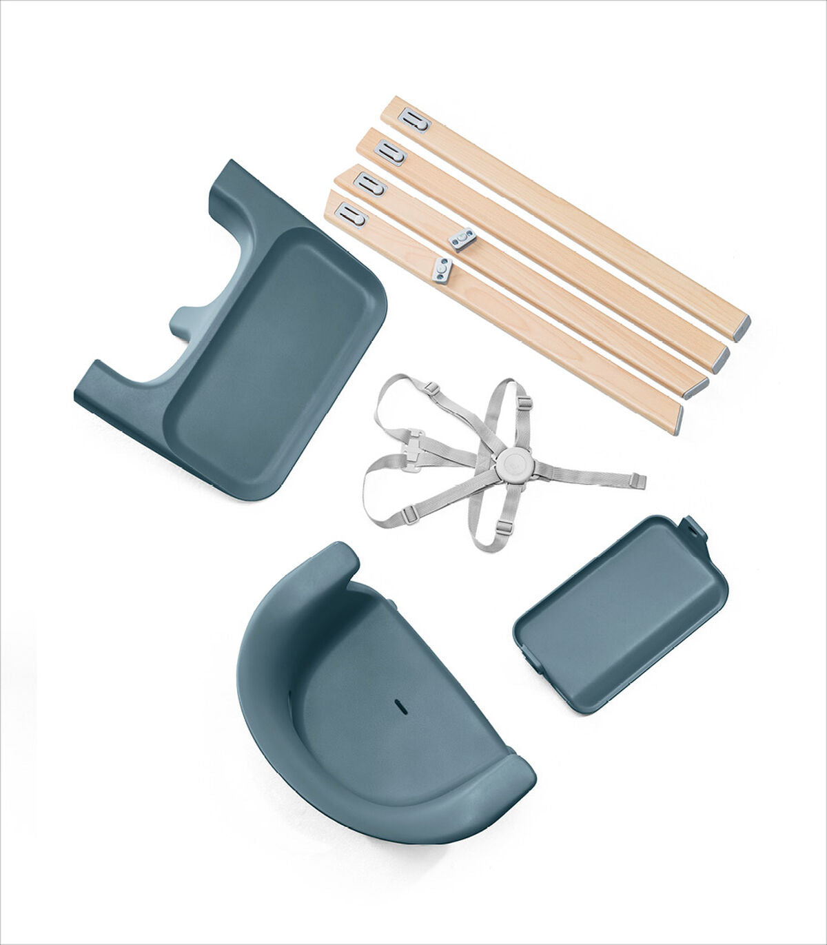 Stokke® Clikk™ Стол 6м. - 3г. Fjord Blue