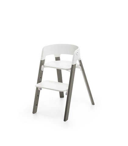 Stokke® Steps™ Стол - цвят White / Hazy Grey