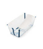 Stokke® Flexi bath Сгъваема ваничка с подложка - цвят Transparent Blue