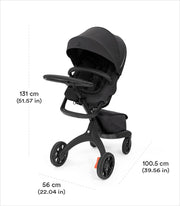 Stokke® Xplory® X + бебешки кош - цвят Modern Grey