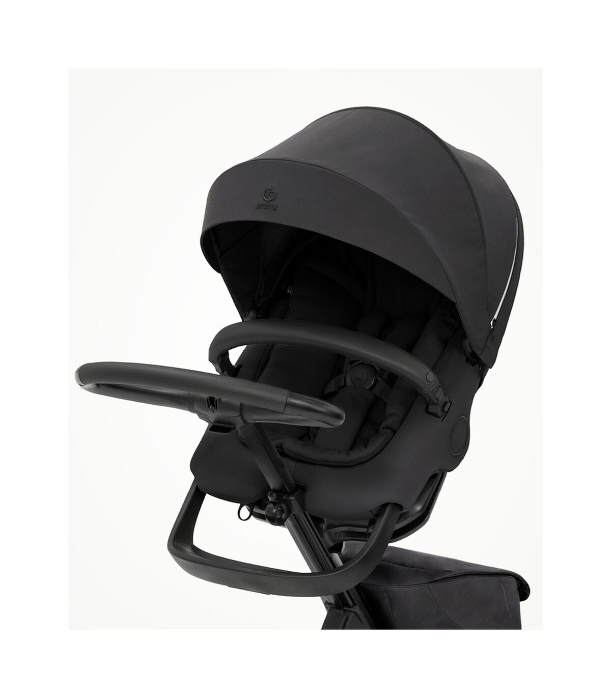 Stokke® Xplory® X + бебешки кош - цвят Rich Black