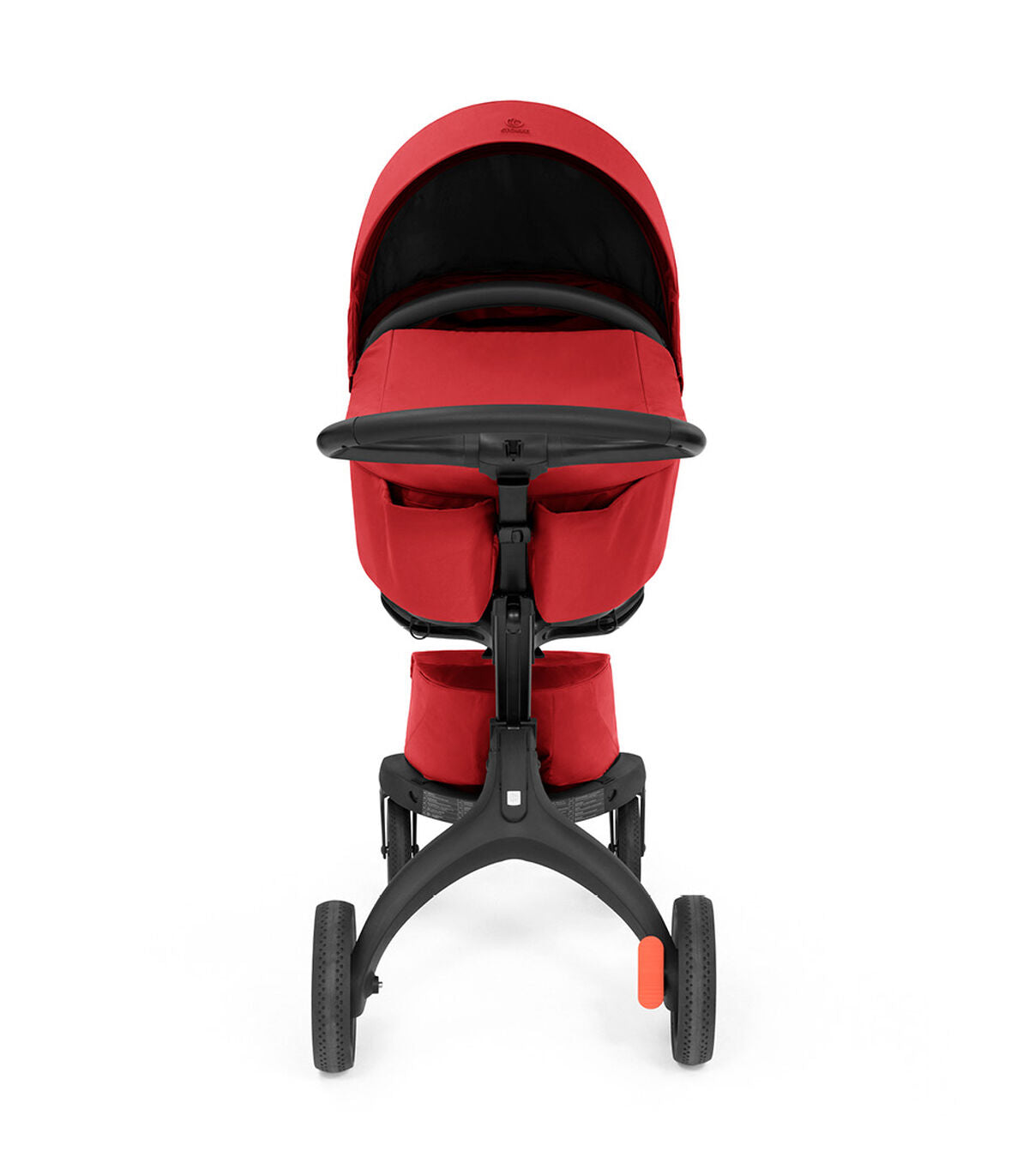 Stokke® Xplory® X + бебешки кош - цвят Ruby Red