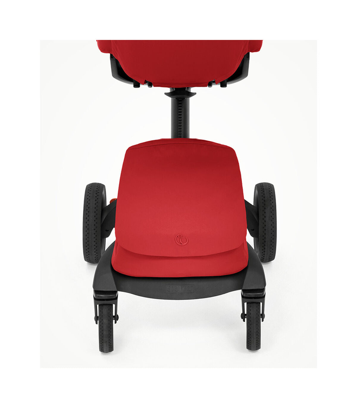 Stokke® Xplory® X + бебешки кош - цвят Ruby Red