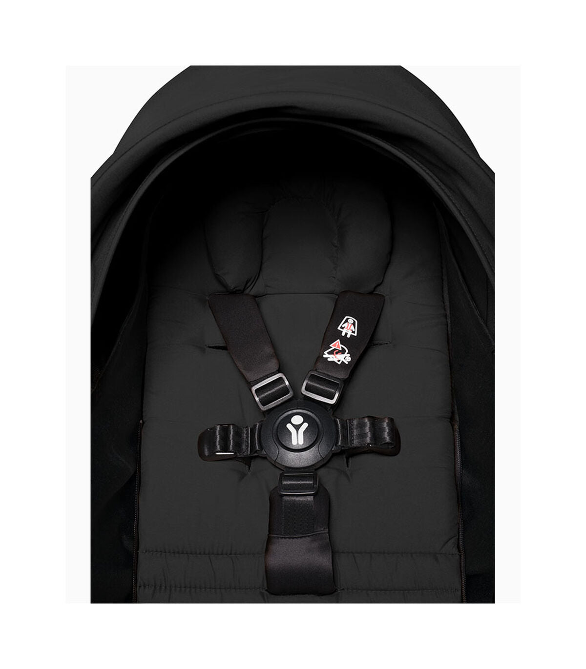 Stokke® YOYO Сгъваем мек кош - цвят Black