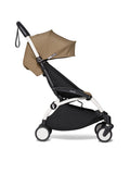 Stokke® YOYO² 6+ и Бебешки кош Бяло шаси - цвят Toffee