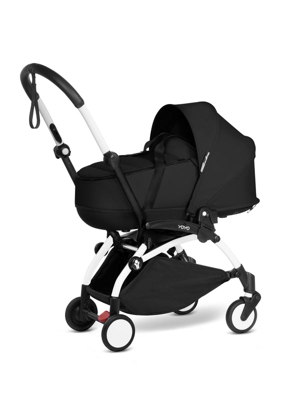 Stokke® YOYO² 6+ и Бебешки кош Бяло шаси - цвят Black