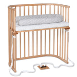 BabyBay® Boxspring Странично легло - цвят Natural