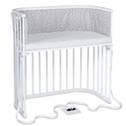 BabyBay® Boxspring Странично легло - цвят White