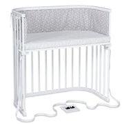 BabyBay® Boxspring Странично легло - цвят White