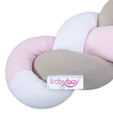 BabyBay® Бебешко гнездо змия - цвят White Beige Rose