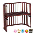 BabyBay® Original Странично легло - цвят Dark Brown