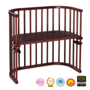 BabyBay® Original Странично легло - цвят Dark Brown