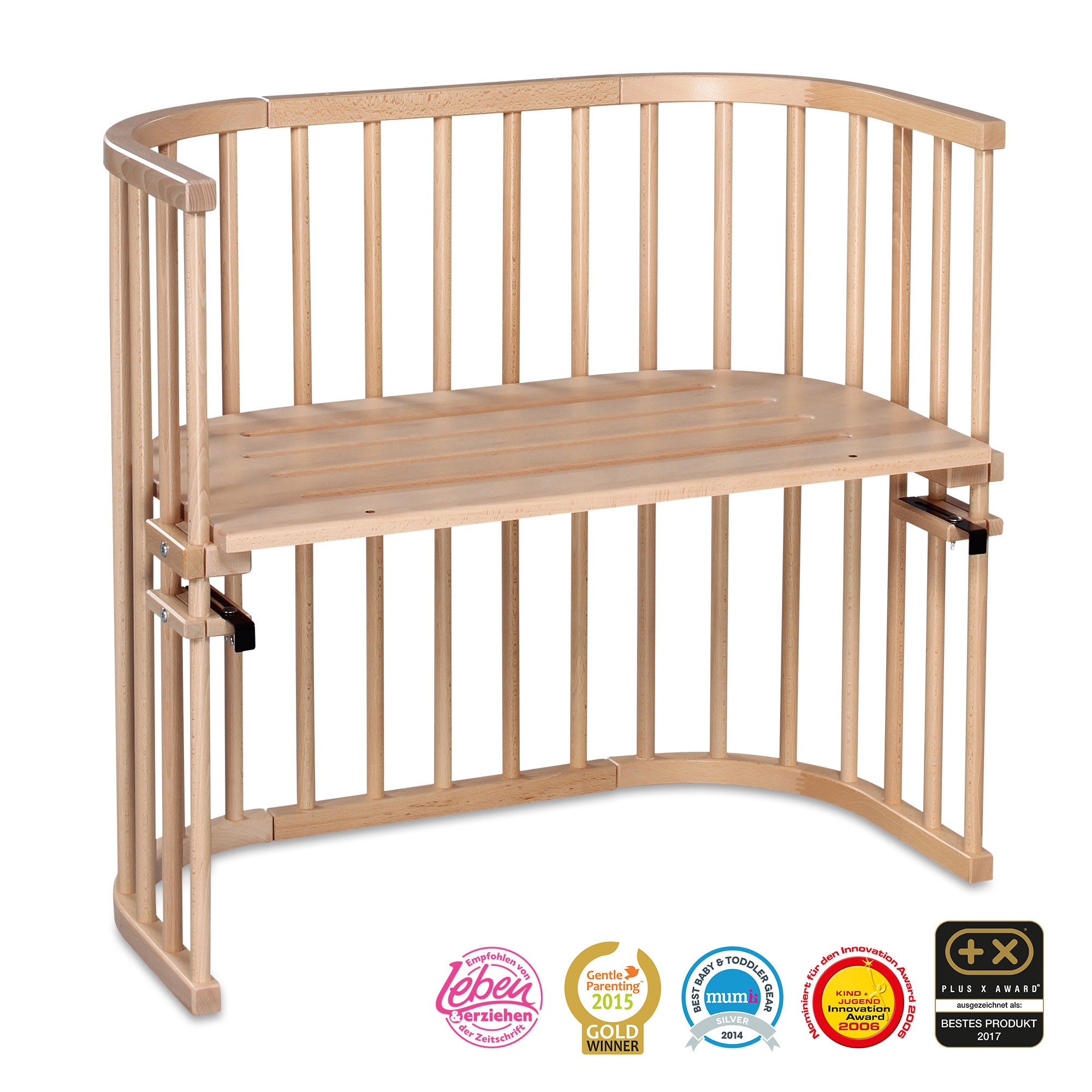 BabyBay® Original Странично легло - цвят Natural