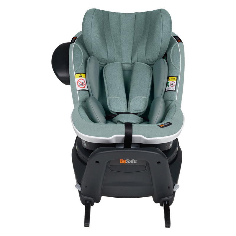 BeSafe® Столче за кола iZi Turn i-Size - цвят Sea Green Melange