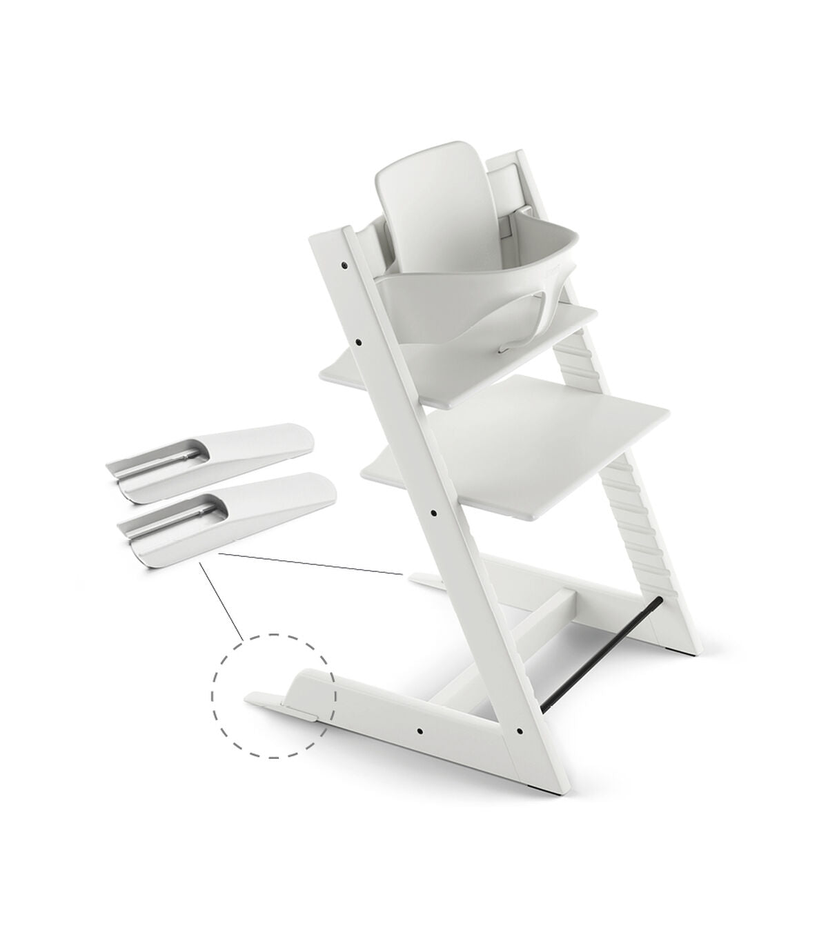 Stokke® Tripp Trapp® Приставка за 6+ месеца White